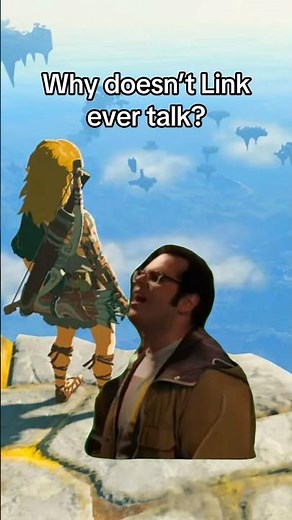 Why do you think Link doesn't talk? 🤔