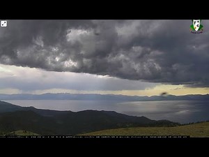 Shelf Cloud Time Lapse Lake Tahoe 8/10/2020