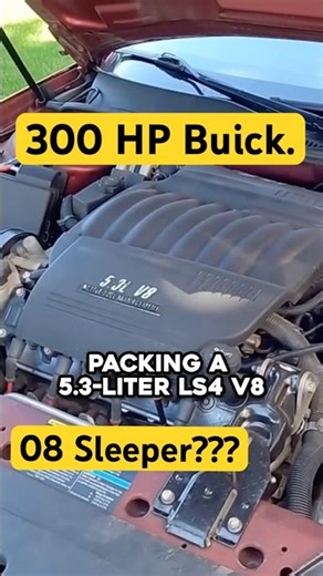 300HP Buick Sleeper? The Forgotten LaCrosse Super #buick #ls4 #v8 #unfiltereddrifter