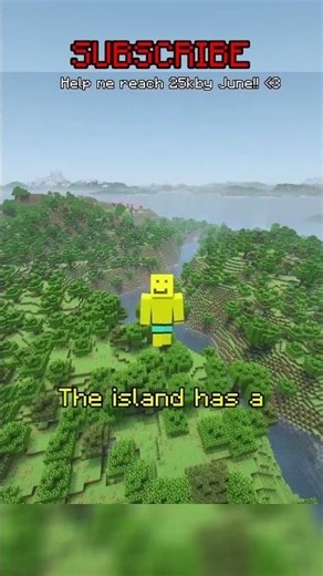 The PERFECT Forest Island Minecraft Seed!!