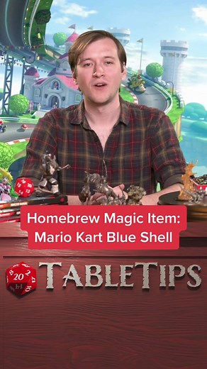 Homebrew Magic Item: Mario Kart Blue Shell