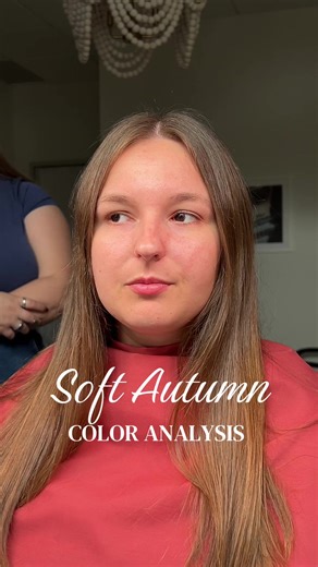 A Color Analysis session with a lovely Soft Autumn 🍂🍂 #coloranalysis #coloranalyst #softautumn #syracuse #oswego