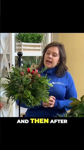 Making a Kissing Ball: Step-by-Step Guide #shorts