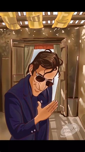 🔥 Akshaye Khanna Attitude Look | Dhurandhar Fan Art | Digital Illustration #shorts