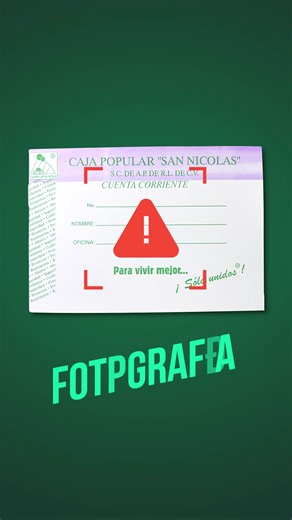 NUEVA CREDENCIAL Solicítala en tu sucursal más cercana | Caja Popular San Nicolás - Leon Gto