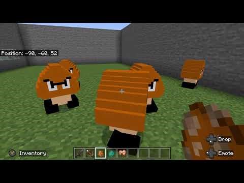 Minecraft Goomba Mod Showcase