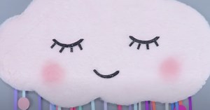 DIY Cute Kids Cloud Room Decor Idea