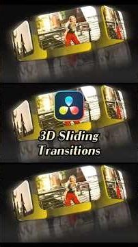 Davinci Resolve 3D Carousel Effect