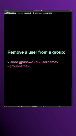 How to Delete Groups on Linux using groupdel | Linux Commands for Beginners