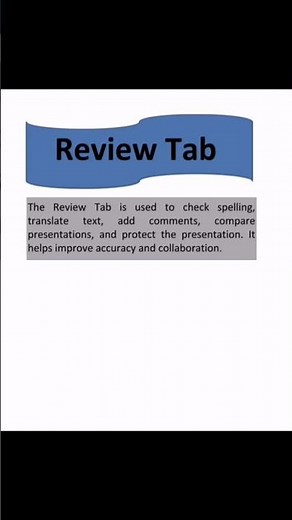 "Introduction to the Review Tab" #studywithas
