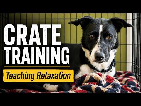 How to Crate Train an Adult Dog Who Won't Settle