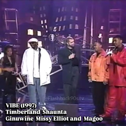 FLASHBACK 90's TV 📺🎥📸📹⭐ on Instagram: "Vibe 1997 Luv 2 Luv Ya” performance by Missy Elliot, Magoo, Ginuwine, Shaunta and Timberland.#90smusic #missyelliot #ginuwine #vibe #90svibes"