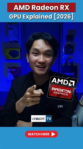 AMD Radeon RX GPU - Explained (2026) It's 2026 and you still don't know what RX means? Here's a quick guide to selecting AMD Radeon RX GPUs for your PC builds. #AMD #Radeon #RX #gpu #graphicscard #pcbuild #techstore #iTechPH | i.TECH - Philippines