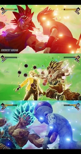 Goku Using Kaioken in Different Transformations! IN JUMP FORCE