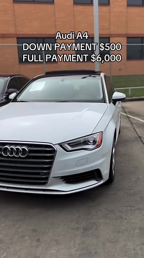 Affordable Audi A4: $500 Down Payment Offer