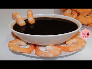 SALSA NEGRA PARA MARISCOS