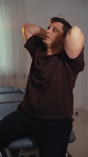 1.8K reactions · 97 shares | Ai zona cervicala rigida? Încearcă acest exercițiu simplu inspirat din tehnica Mitchell care este foarte eficienta. #dureridespate #durericervicale #kinetoterapie | Andrei - Fizioterapie | Facebook