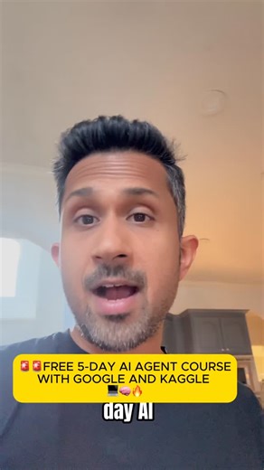 Sujay Nadkarni - AI, Coding & Analytics Simplified on Instagram: "Best way to learn agents in 2025 is to attend the 5-day intensive course. Live sessions, discord chat, capstone projects and 5 days of learning from the best in business #ai #agentic #dataanalyst #coding #machinelearning"