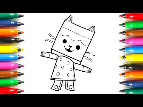 How to draw Baby Box from Gabby’s Dollhouse