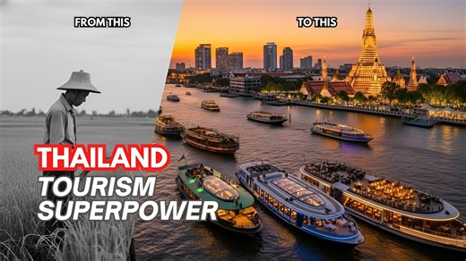 Thailand: How a Poor Nation Sold Its Soul to the World and Became a Tourism Superpower! #Thailand #AmazingThailand #TourismSuperpower #WorldFacts #ThaiFood #ThaiCulture #ThaiBeaches | World Facts