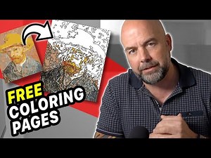 How to Make a Coloring Book with FREE Art - KDP Self Publishing