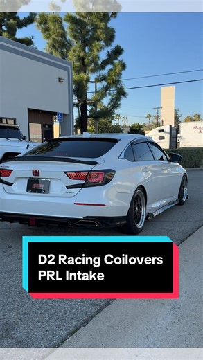 Jason | Sold and Installed D2 Racing Coilovers and PRL Intake on 10th Gen Accord #10thgenaccord #fyp #foryoupage #explorer #explorepage✨ | Instagram