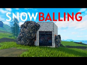 SNOWBALLING From a ROCK BASE | Fallen Survival