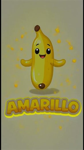 Aprende el color AMARILLO 🍌☀️ | Canción infantil divertida