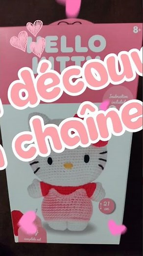 tuto crochet Hello Kitty #tutocrochet #crochet #amigurumi #action #diy