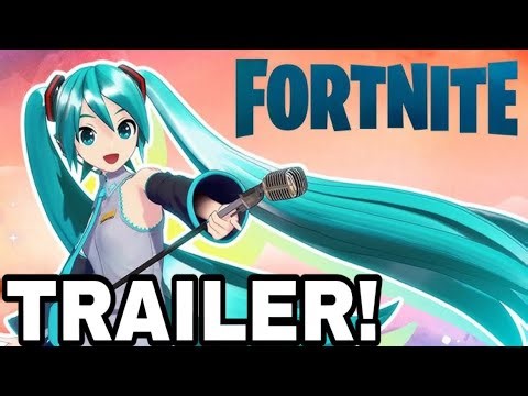 FULL Fortnite x Hatsune Miku Collab Update Trailer! 😁