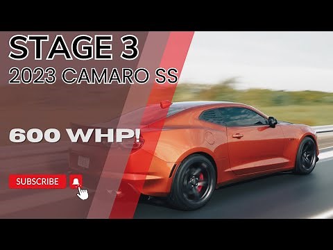 Stage 3 2023 Camaro SS - 600 RW Horsepower!