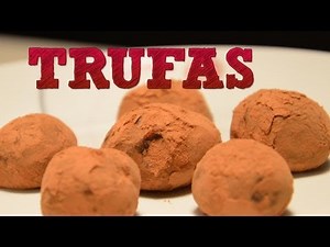 Trufas de chocolate con almendras, nuez o avellana| ¿Como hacer Trufas caseras? Receta fácil
