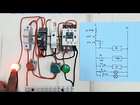 8 Pin Relay Wiring | Relay With Base Connection | How Relay Work | Relay Contactor