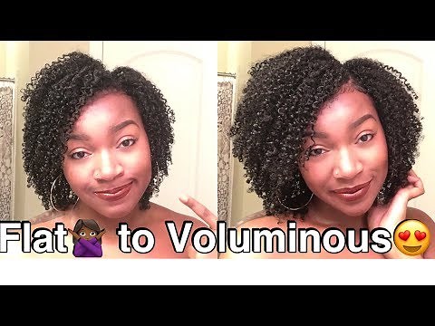How I Break the Gel Cast + Fluff + Style My Edges On My Wash & Go | Natural Hair