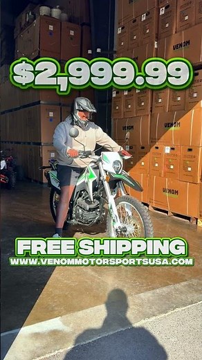 The cheapest street-legal dirt bike