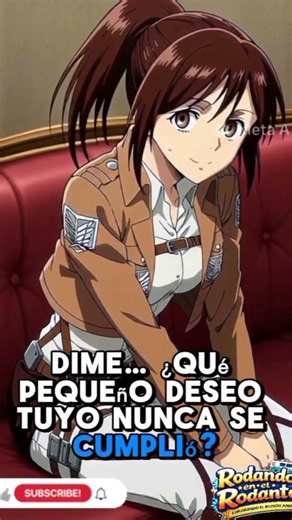 Sasha Braus — Attack on Titan "Solo quería vivir tranquila… y no me dejaron."