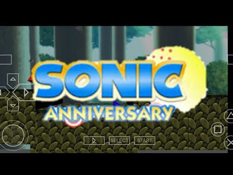 "Anniversary Project" Sonic Generations for psp: Mushroom hill zone (alpha 1) (Godot to PSP)