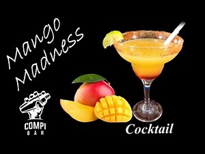 CÓCTEL MANGO MADNESS (RON AÑEJO, RON BLANCO Y MANGO) GENIAL!!!