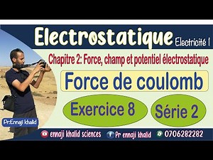 Coulomb's Law Exercise 8 Series 2 Electrostatics