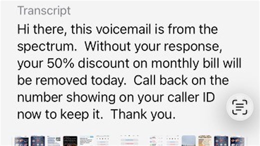 Consumer Alert: Spectrum customers targeted by discount scam in our community