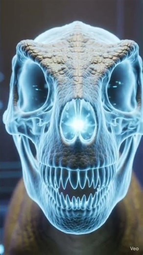 Small Dinosaur X-Ray Reveal 🦖 | Futuristic Cinematic 4K Animation