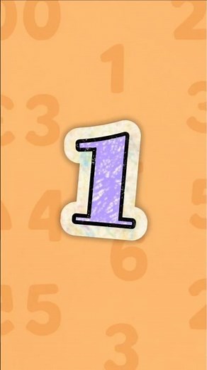 🧸 ¡Aprende el numero 1! Contamos 1 🐻 #aprenderjugando #númerosparaniños