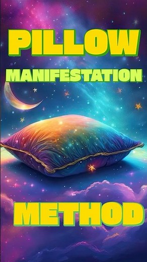 Pillow Manifestation: Manifest While You Sleep 😴💫