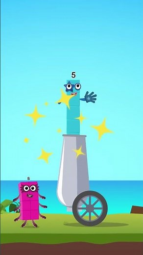 Numberblocks Learn to Count 5 & 8 Magic Run World in Forest New Season | Numberblocks Adventure