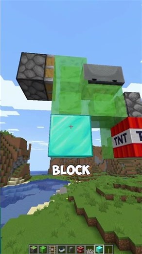 MINECRAFT TNT DUPLICATOR 💀 #shorts