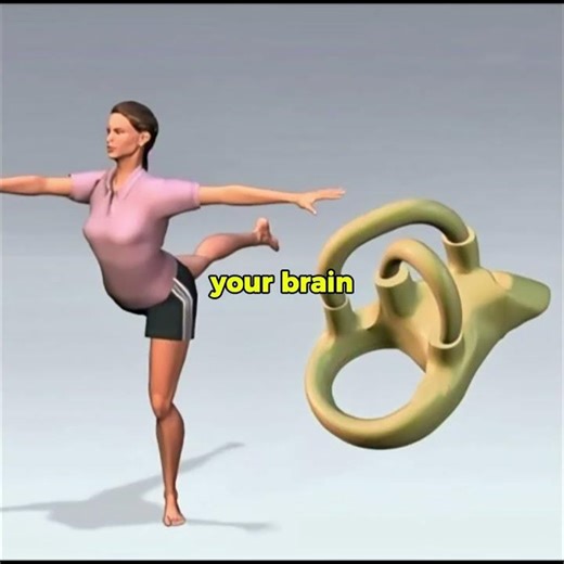 #4 How Acrobats Spin Without Falling.. (And Why YOU Get Dizzy!) #acrobat #sportsshorts #spin