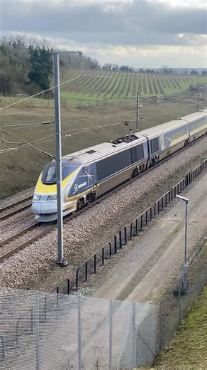 Class 373 On a Eurostar Service From Paris Nord To St Pancras International!