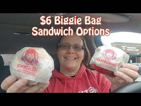 Wendy's $6 Biggie Bag Review