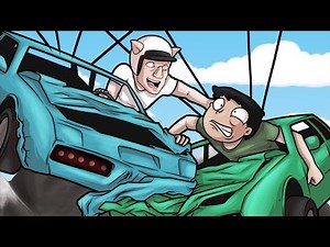 GTA 5 Online Funny Moments! - Automotive Tea Bagging! (GTA Funny Races Rage Moments!)