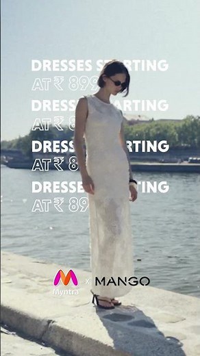 Mango Dresses 👗 Starting at ₹899